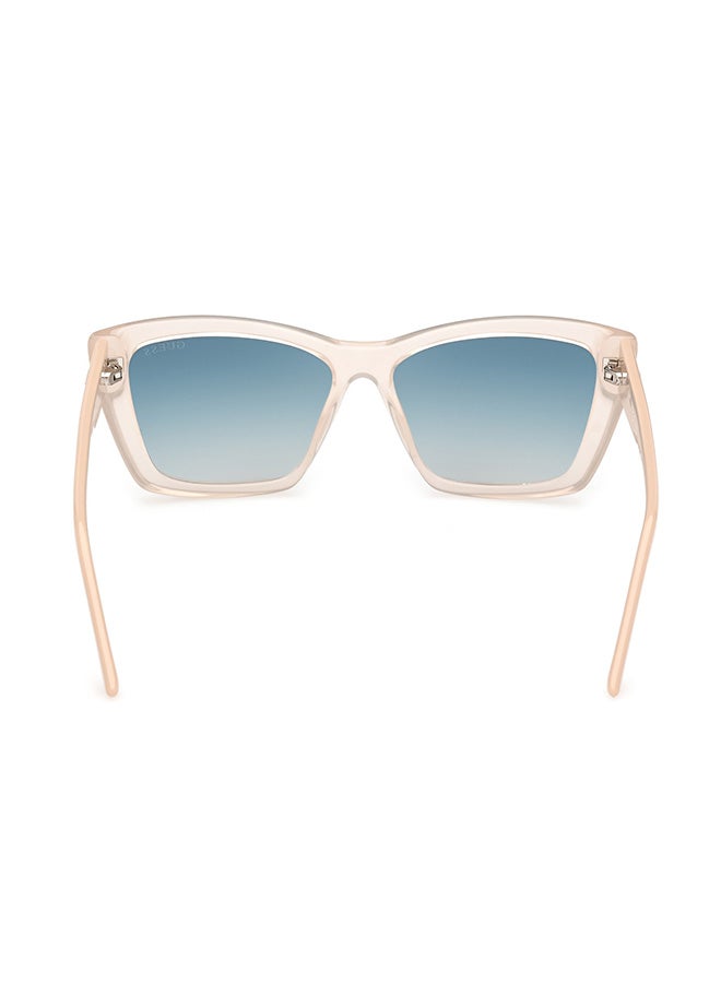 Women's UV Protection Cat Eye Sunglasses - GU0009825P55 - Lens Size: 55 Mm