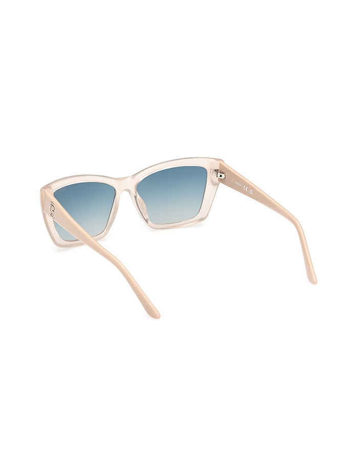 Women's UV Protection Cat Eye Sunglasses - GU0009825P55 - Lens Size: 55 Mm