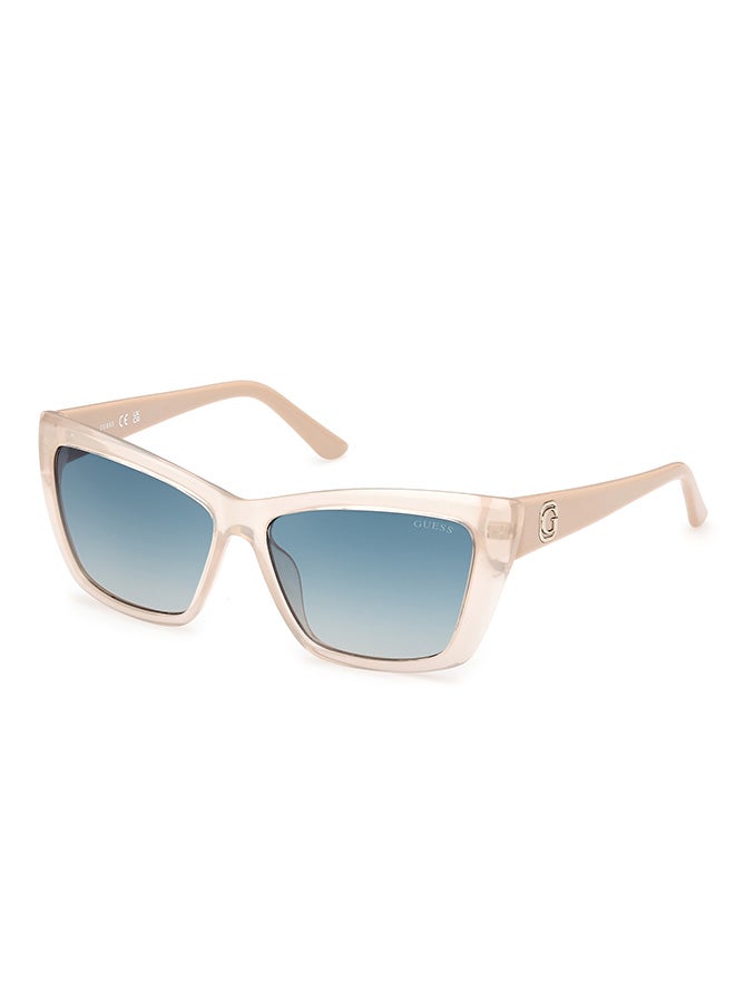 Women's UV Protection Cat Eye Sunglasses - GU0009825P55 - Lens Size: 55 Mm