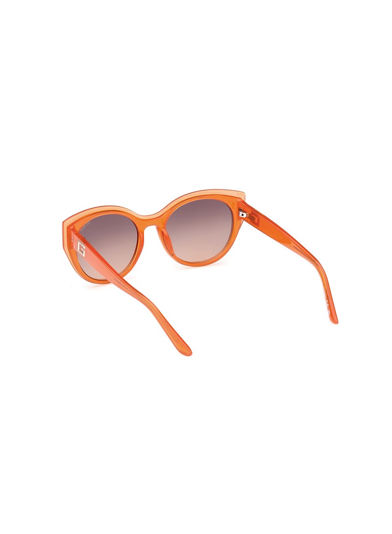 Women's UV Protection Round Sunglasses - GU790944F53 - Lens Size: 53 Mm