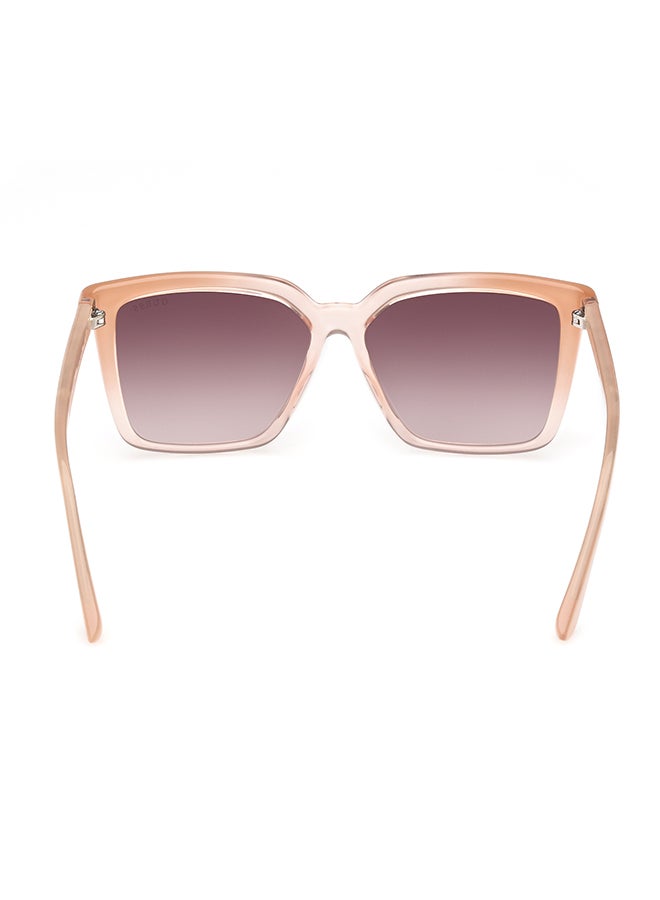 Women's UV Protection Square Sunglasses - GU0009925F55 - Lens Size: 55 Mm