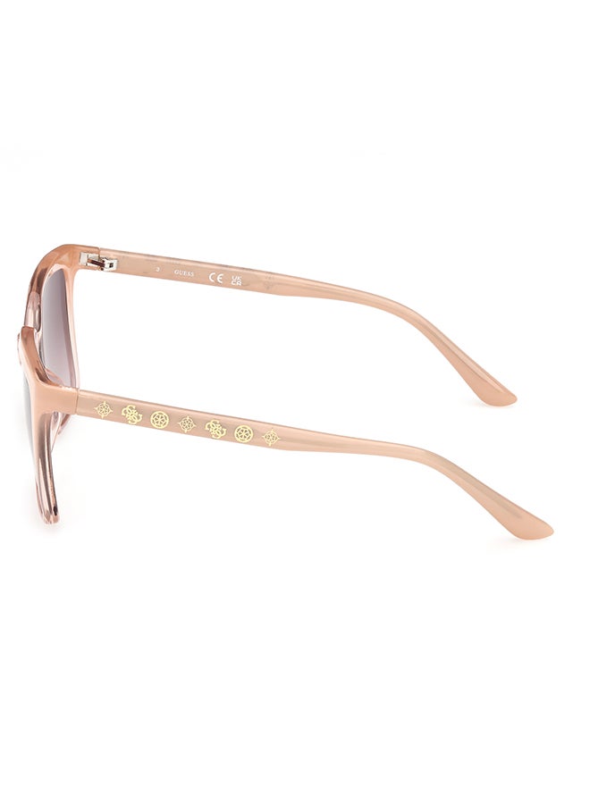 Women's UV Protection Square Sunglasses - GU0009925F55 - Lens Size: 55 Mm