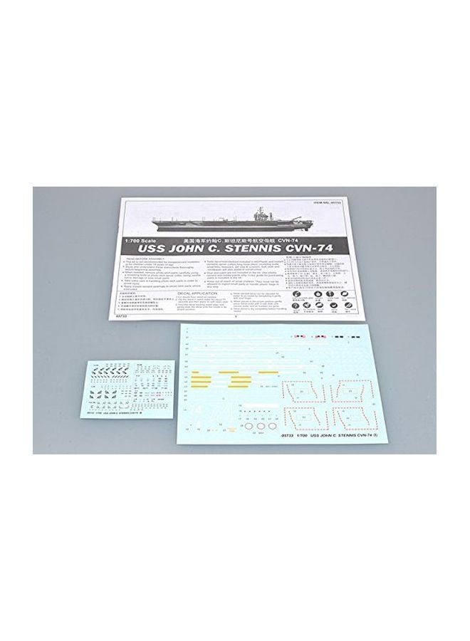 USS John C Stennis CVN 74 Aircraft Carrier Model TSM-5733