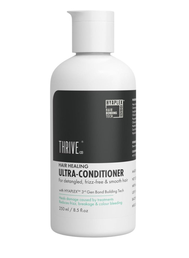 ThriveCo Hair Healing Ultra-Conditioner for Hair Damage Repair For Dry And Frizzy Hair  With Bond Building Tech HYAPLEX™ 250ML