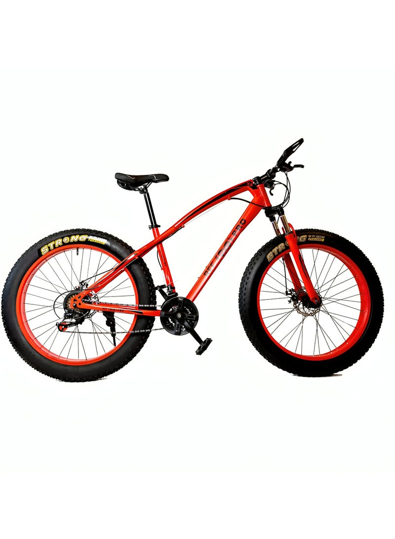 Sleek Italian-Designed 26” Alloy Mountain Bike with Advanced Internal Cable Routing”