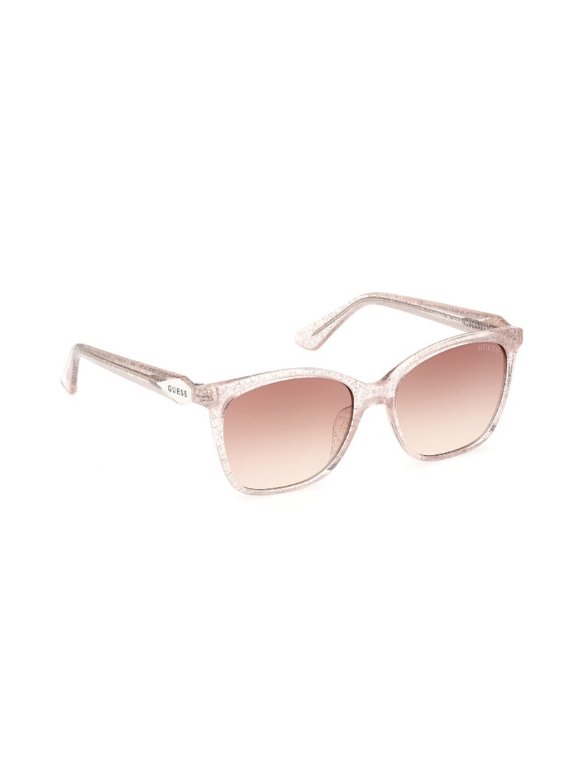 Kids Unisex UV Protection Square Shape Sunglasses - GU923859F49 - Lens Size: 49 Mm - Beige