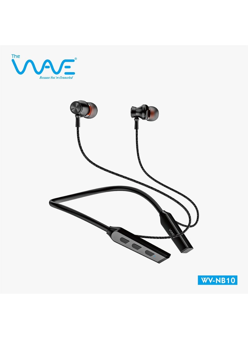 NECKBAND BLUETOOTH EARPHONE WITH 5 VOICE CHANGER NOISE CANCELLATION WV-NB10