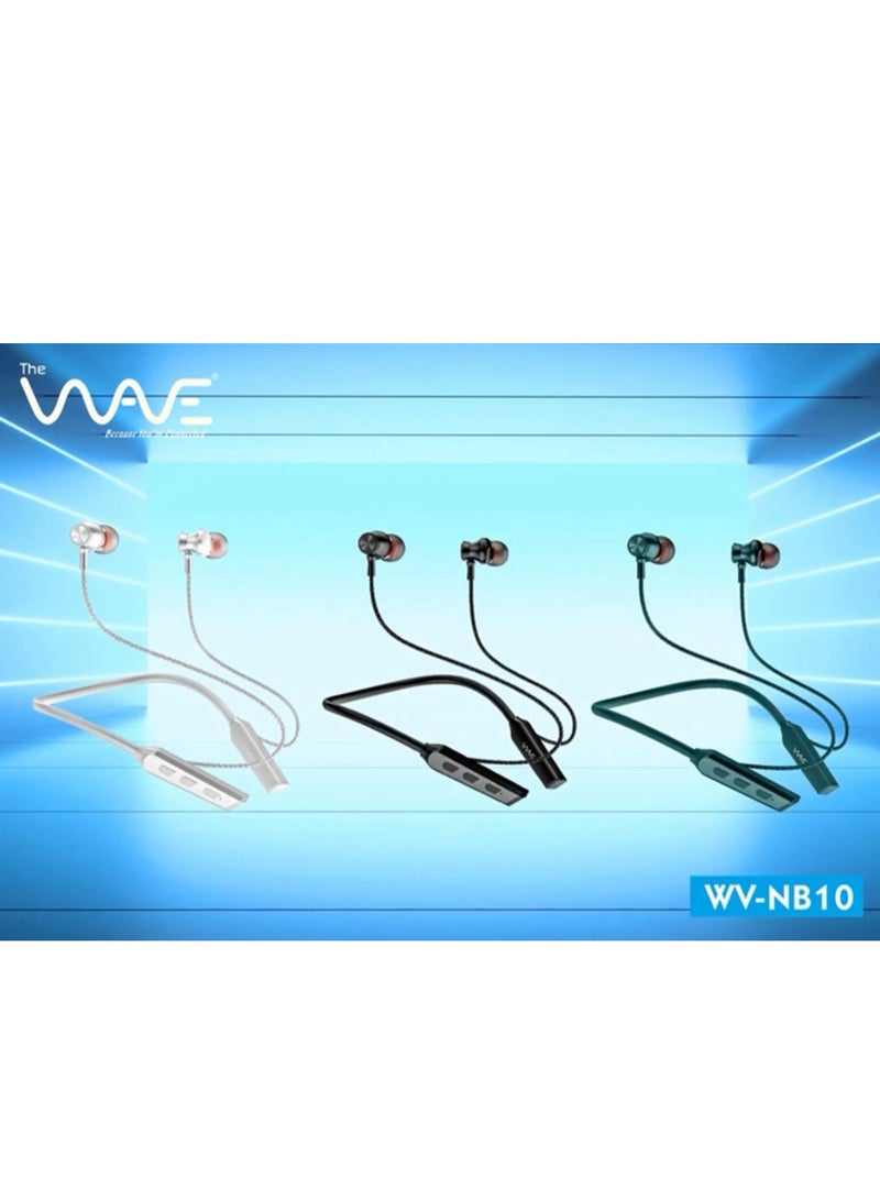 NECKBAND BLUETOOTH EARPHONE WITH 5 VOICE CHANGER NOISE CANCELLATION WV-NB10