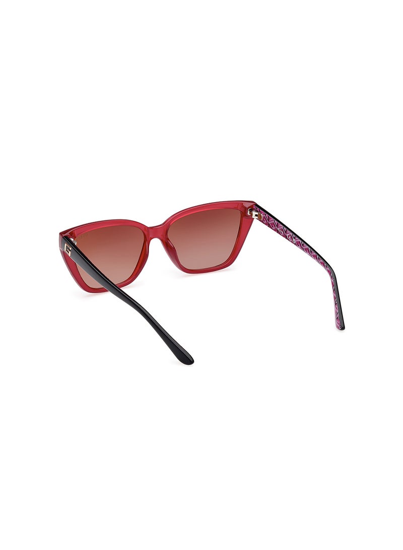 Women's UV Protection Cat Eye Sunglasses - GU791969G58 - Lens Size: 58 Mm