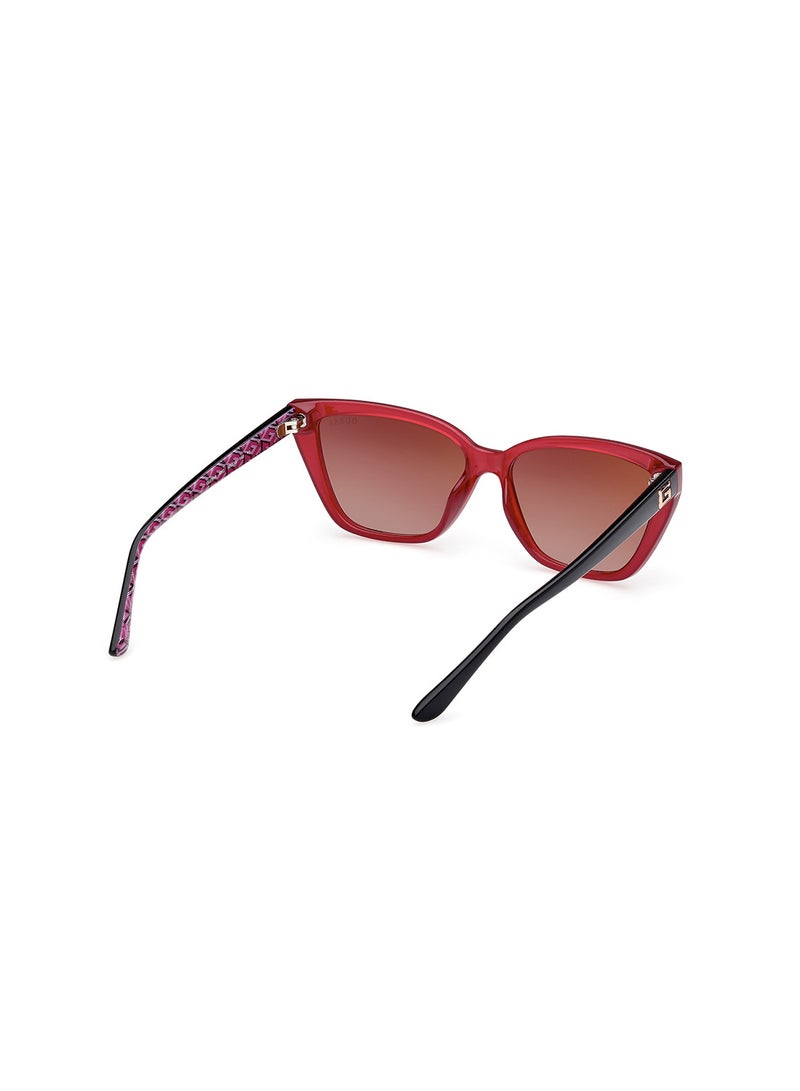 Women's UV Protection Cat Eye Sunglasses - GU791969G58 - Lens Size: 58 Mm