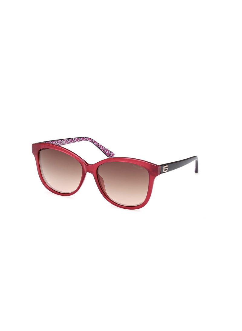 Women's UV Protection Round Sunglasses - GU792069G58 - Lens Size: 58 Mm