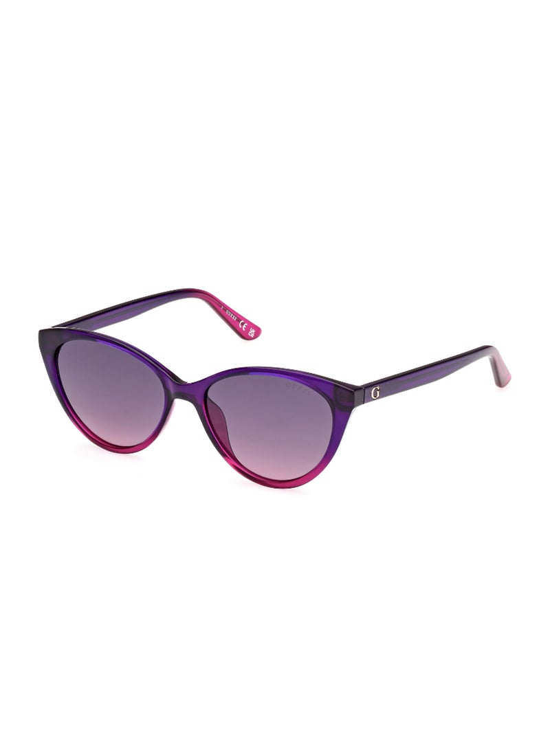 Girls UV Protection Cat Eye Shape Plastic Sunglasses GU829177B51 - Lens Size: 51 Mm - Fuxia