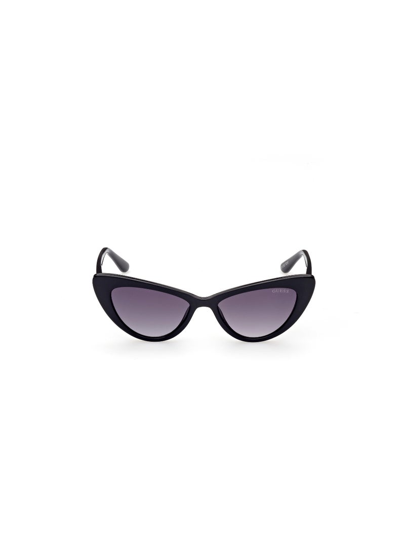 Girls UV Protection Cat Eye Shape Plastic Sunglasses GU921601B49 - Lens Size: 49 Mm - Shiny Black