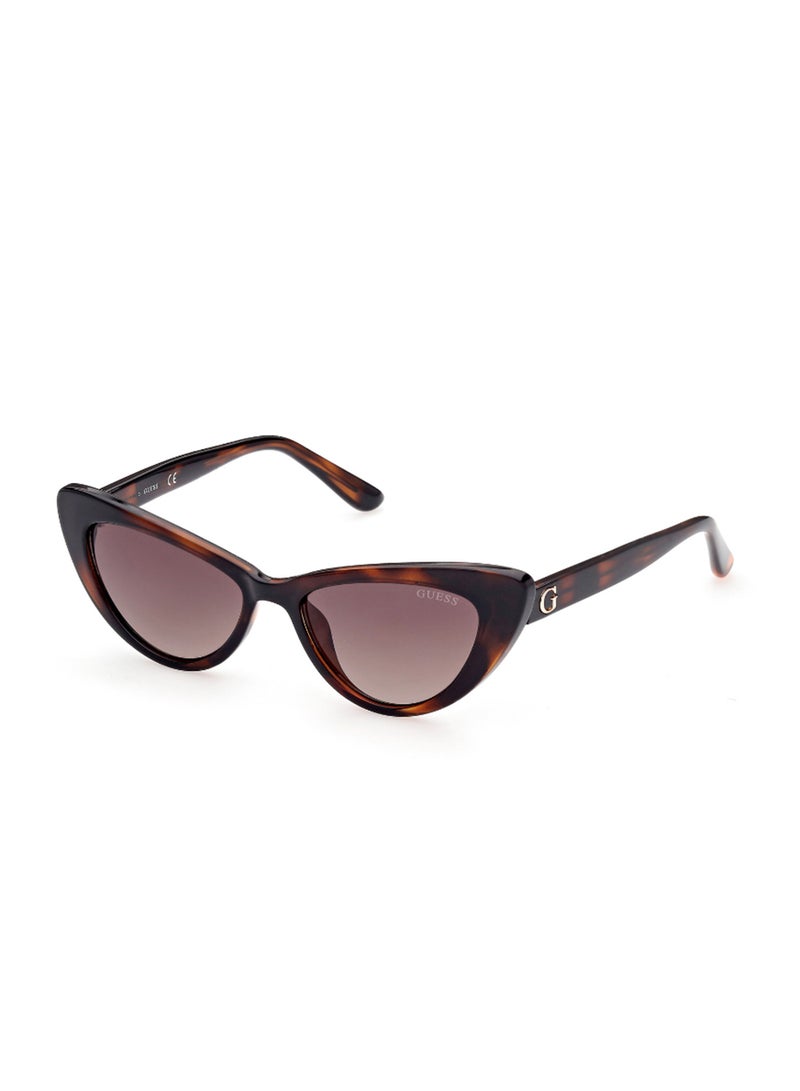 Girls UV Protection Cat Eye Shape Plastic Sunglasses GU921652F49 - Lens Size: 49 Mm - Dark Havana