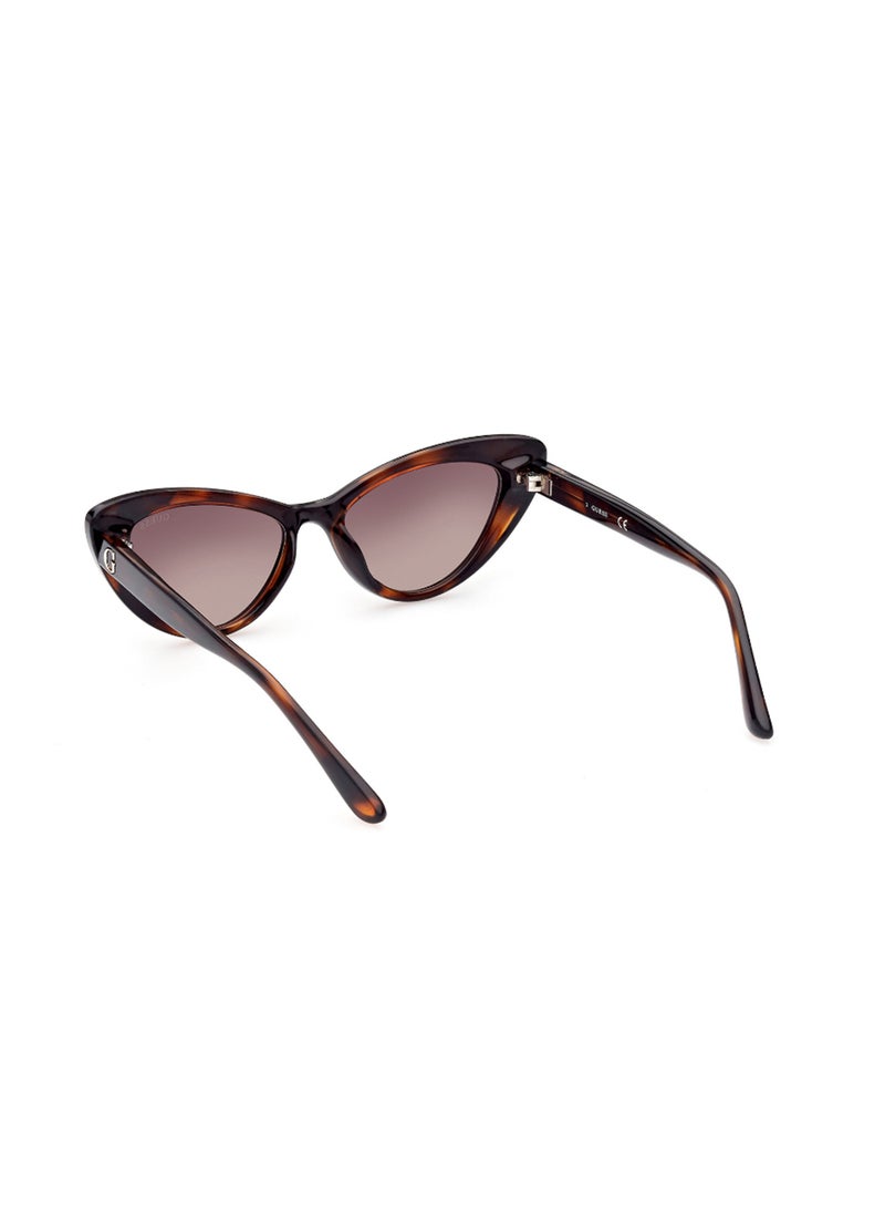 Girls UV Protection Cat Eye Shape Plastic Sunglasses GU921652F49 - Lens Size: 49 Mm - Dark Havana