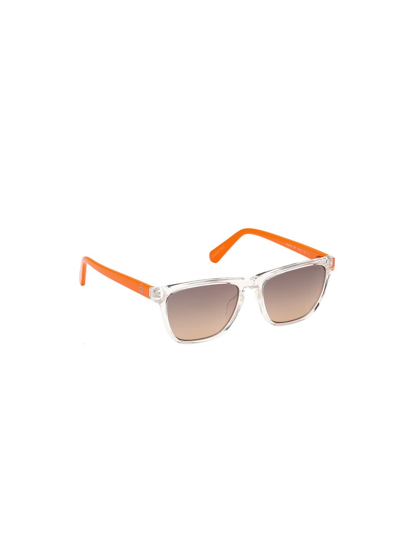 Boys UV Protection Square Shape Sunglasses - GU0012926F49 - Lens Size: 49 Mm - Crystal