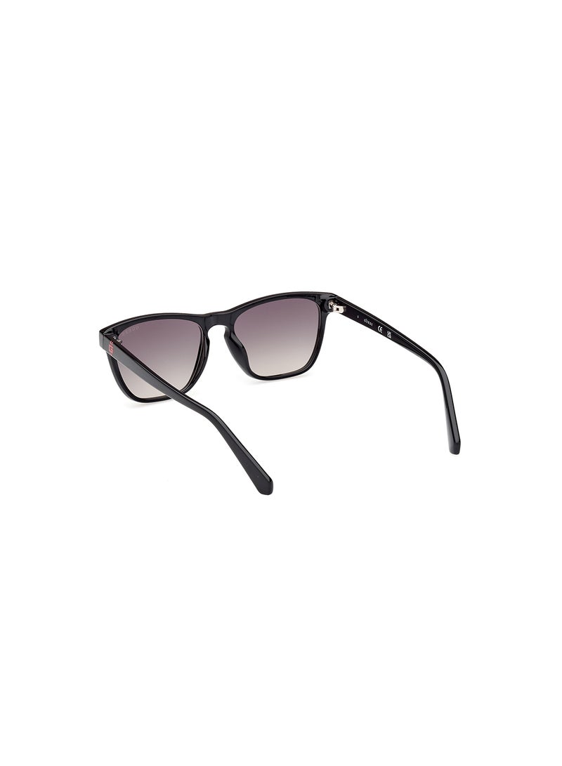 Boys UV Protection Square Shape Sunglasses - GU0012901B49 - Lens Size: 49 Mm - Shiny Black