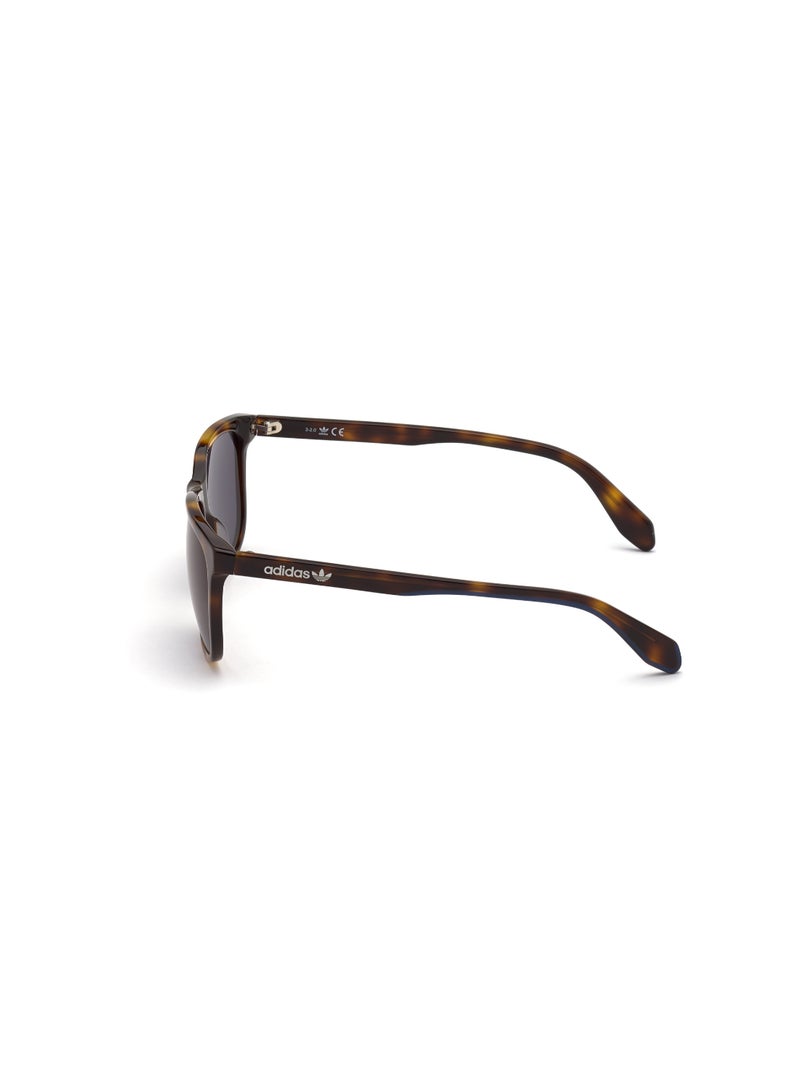 Men's Mirrored Navigator Shape Acetate Sunglasses OR004053X58 - Lens Size: 58 Mm - Blonde Havana