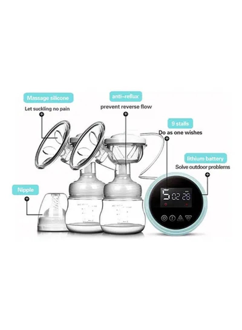 Electric Breast Pump With Lactation Function and Lithium Battery Design