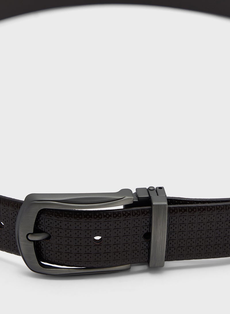 Genuine Leather 35Mm Resizable Formal Belt