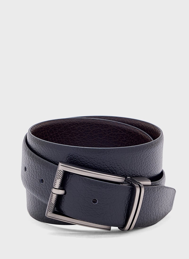 Genuine Leather 35Mm Reversible And Resizable Formal Belt