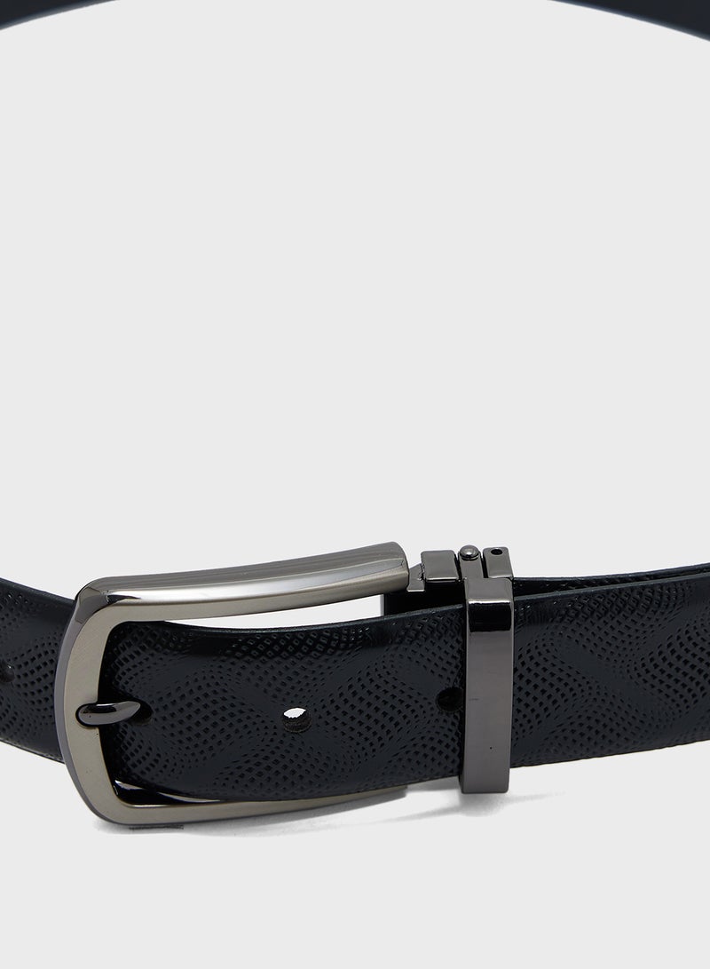 Genuine Leather 35Mm Resizable Formal Belt