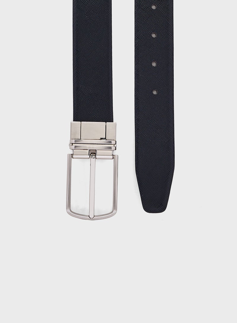 Genuine Leather 35Mm Reversible And Resizable Formal Belt