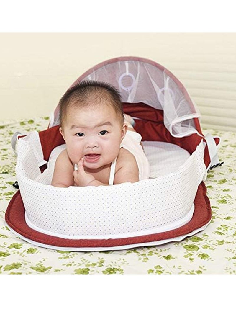 Baby Bed Baby Nest Portable Travel Baby Cribs Toddler Multi-function Folding Bed