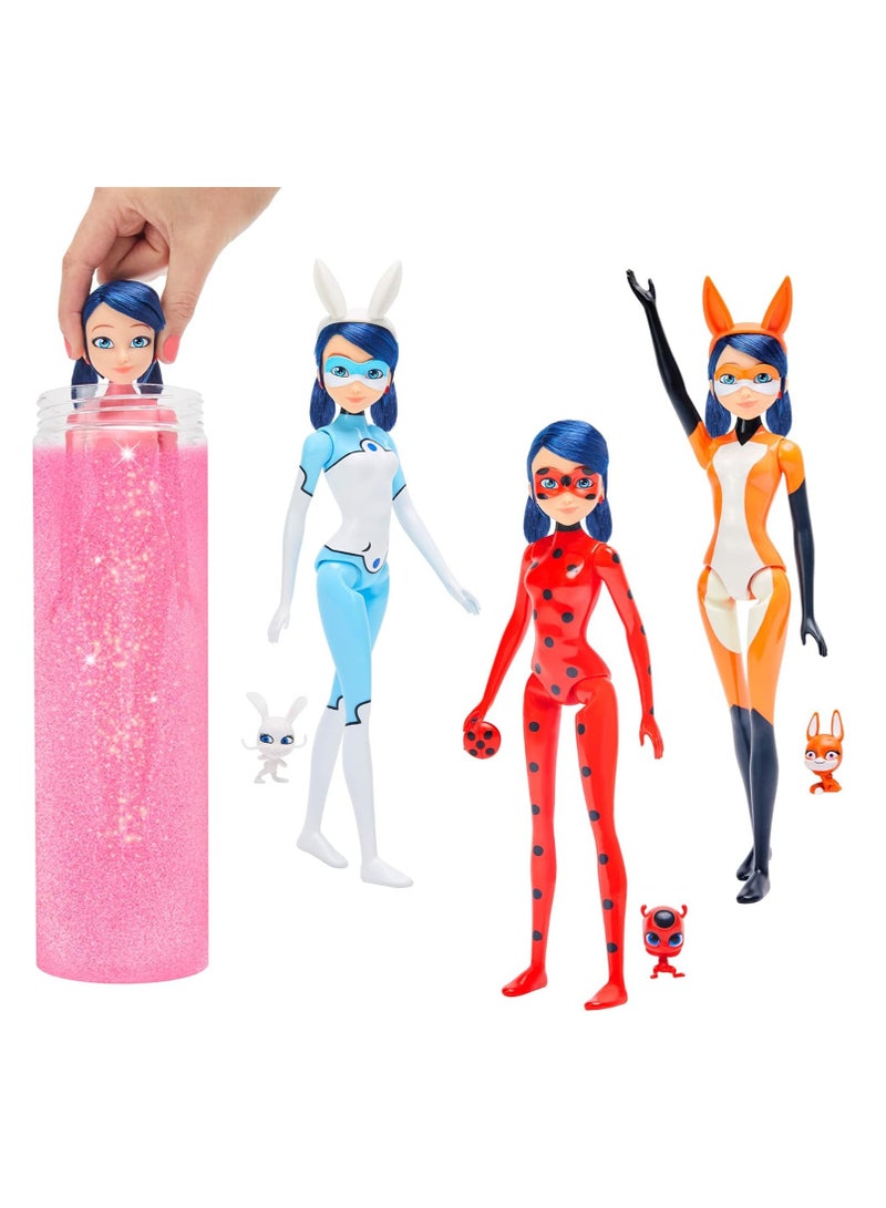 Miraculous Magic Heroez Reveal  Marinette Fashion  Doll | Material : Plastic | Colour Changing Fashion  Doll | Age Group : 3 to 15 Years