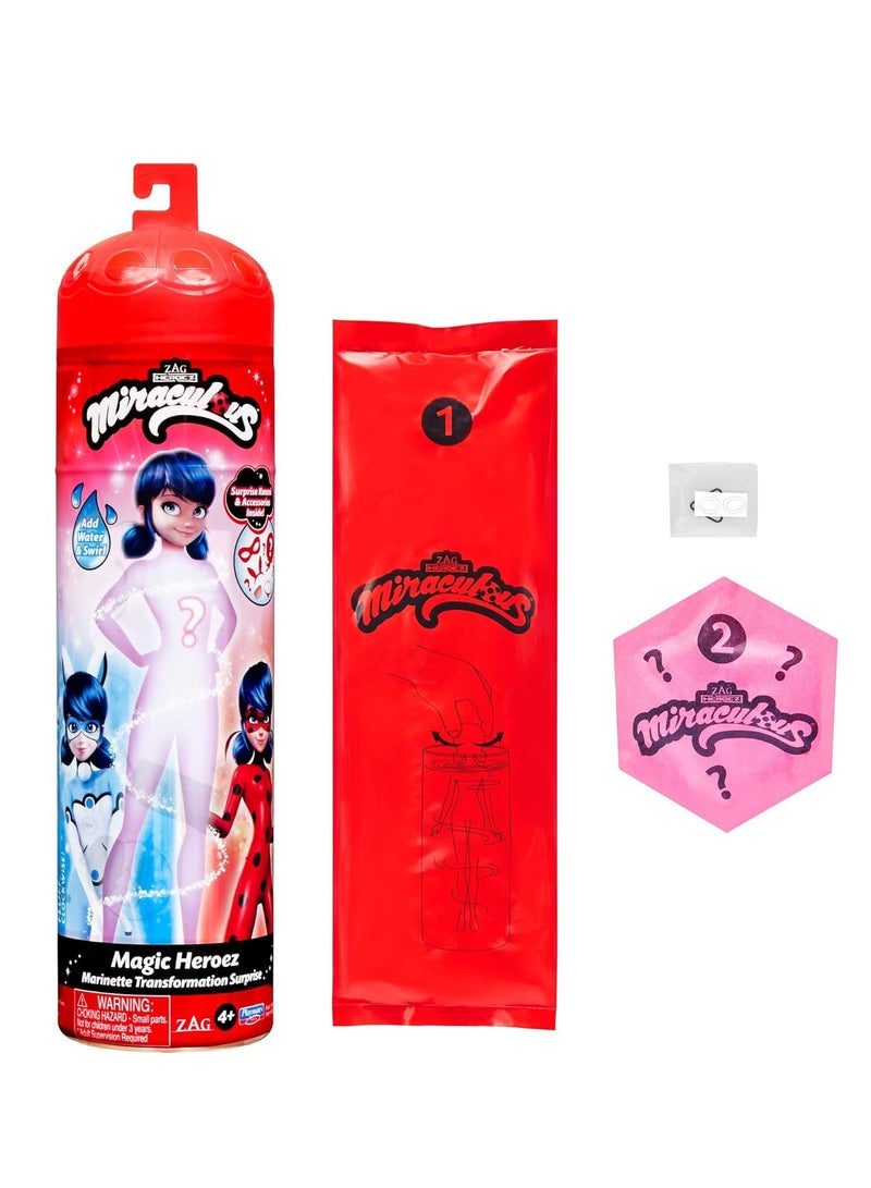 Miraculous Magic Heroez Reveal  Marinette Fashion  Doll | Material : Plastic | Colour Changing Fashion  Doll | Age Group : 3 to 15 Years