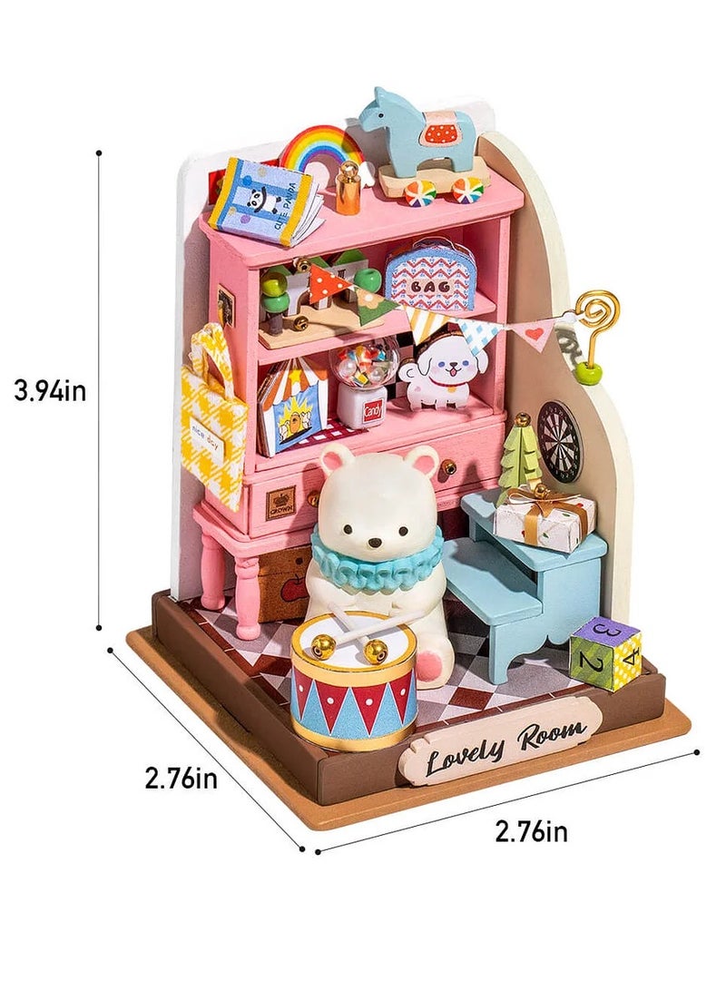 Rolife Childhood Toy House DIY Miniature House DS027 Decorative DIY Crafts/Birthday Gifts/Home Decor for Girls and Boys Teens and Adults