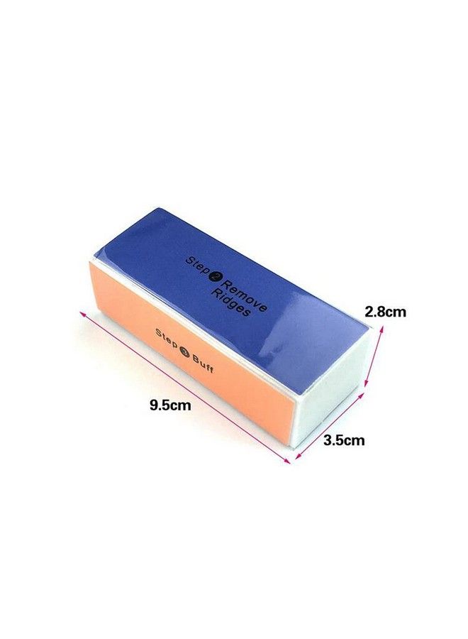 4Pcs 4 Way Nail Buffer Block Filesmoothshinenail Polisher Sponge Emery Board Nail Art Care Buffing Buffer Mini Manicure Sanding Blocks Shine Pedicure Tool For Women Lady