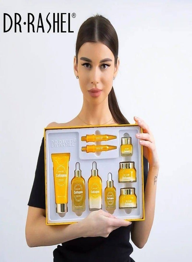 DR. RASHEL Collagen Multi-Lift Ultra Skin Care Set Pack of 9 pcs