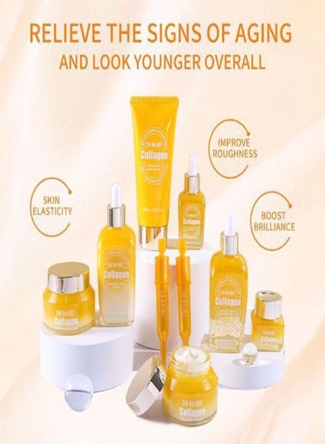 DR. RASHEL Collagen Multi-Lift Ultra Skin Care Set Pack of 9 pcs