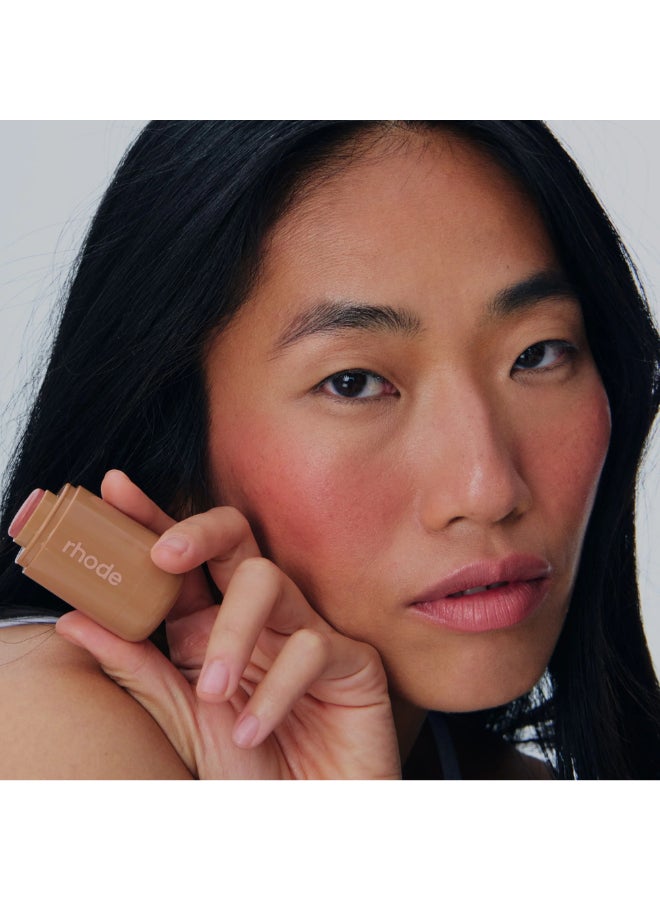 A Creamy Blush For Buildable Color + Baby-Soft Cheeks Freckle  Neutral Peach