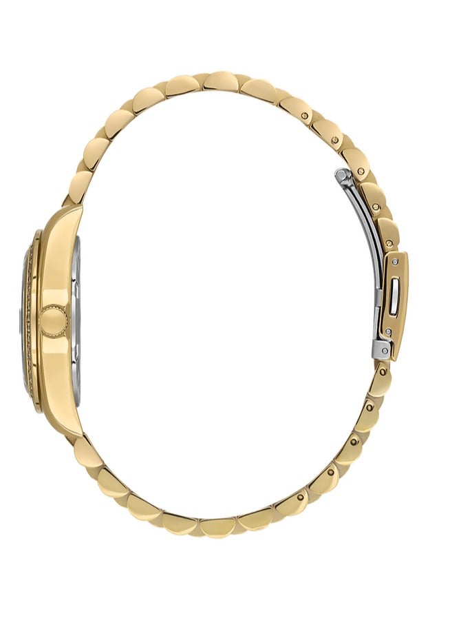 DANIEL KLEIN PREMIUM WOMENS GLOD STRAP WATCH  - DK.1.13715-2
