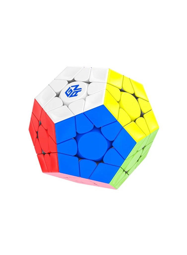 GAN Megaminx V2 UV Coated Grey Stickerless Speedcube