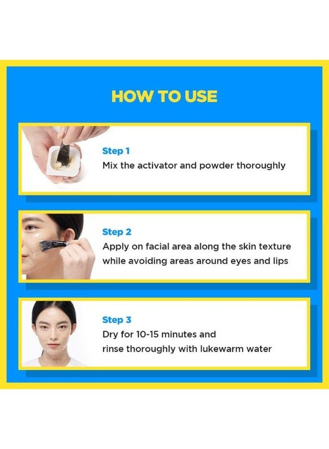 Zombie Pack And Activator Kit 16g Set of 8 Wash-Off Face Mask, Anti-Aging, Pore Tightening, Hydrating