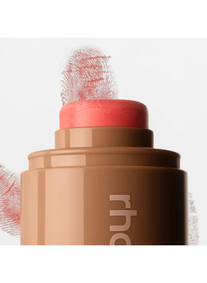 A Creamy Blush For Buildable Color + Baby-Soft Cheeks 0.18 Oz. - Spicy Marg - Bright Coral