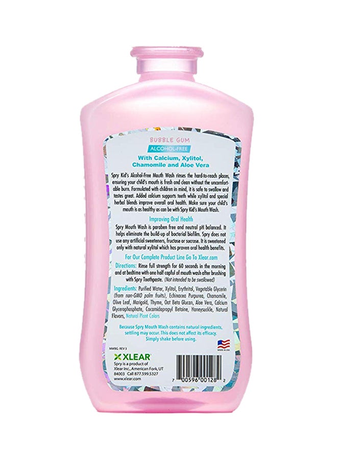 Natural Bubble Gum Mouthwash