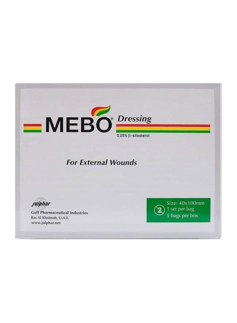 Mebo Wound Dress 40X100Mm Bags 5S