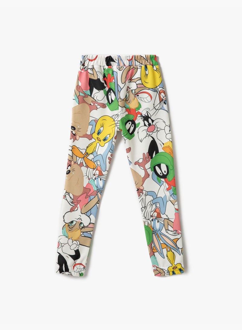 Looney Tunes Printed Licensed Sweatpants.