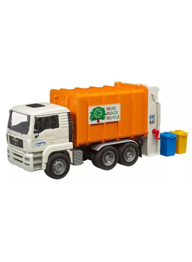 Bruder MAN TGA Rear Loading Garbage Truck