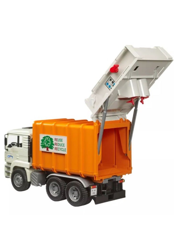 Bruder MAN TGA Rear Loading Garbage Truck