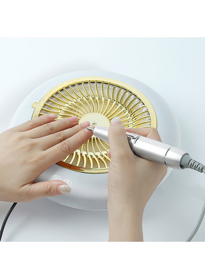 45W Electric Manicure Vacuum Nail Cleaner Powerful Nail Polishing Dust Collector For Nails Salon Jmd-803