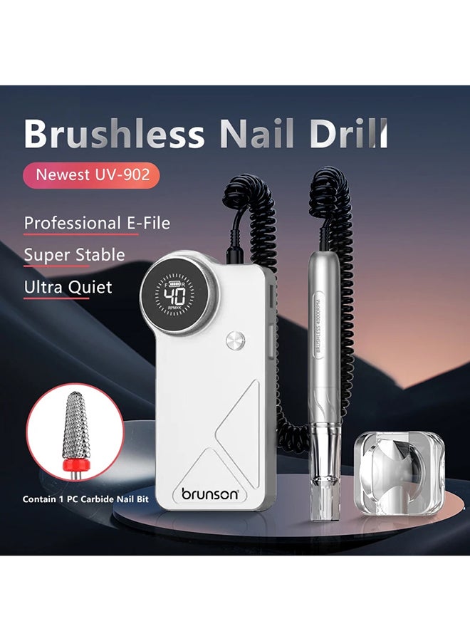 Professional Nail Drill Machine 902 Brushles 40000Rpm