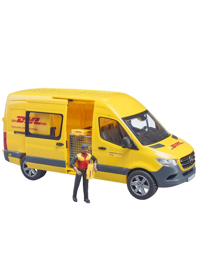 Bruder MB Sprinter DHL with Driver