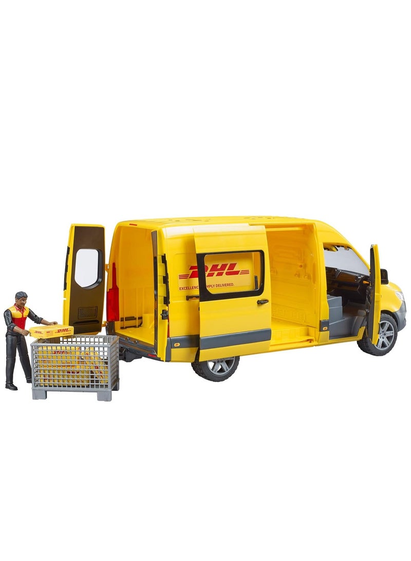 Bruder MB Sprinter DHL with Driver