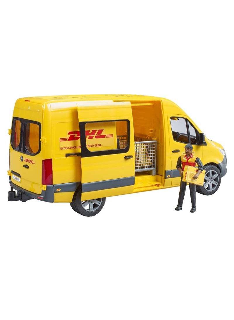 Bruder MB Sprinter DHL with Driver