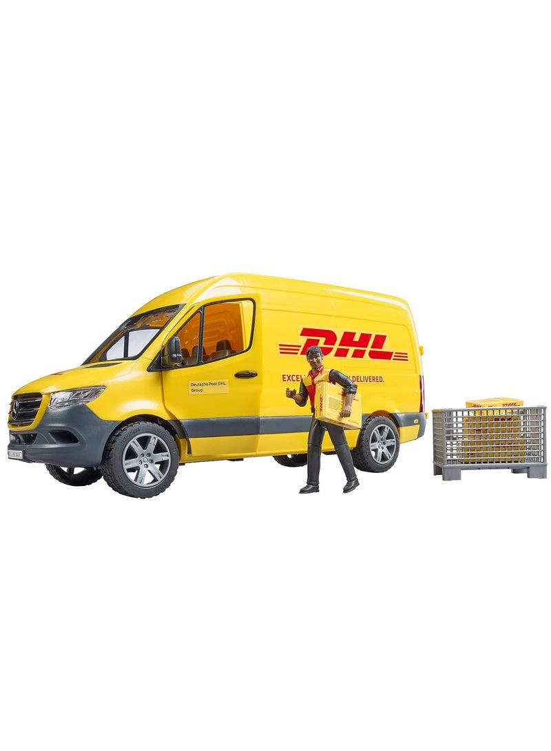 Bruder MB Sprinter DHL with Driver